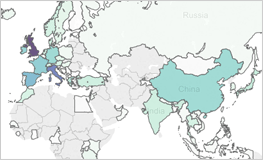 View Where Students Study Abroad