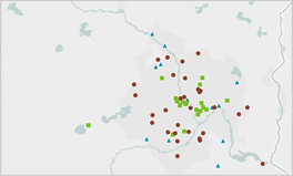 View Where Minnesota Campuses are Located